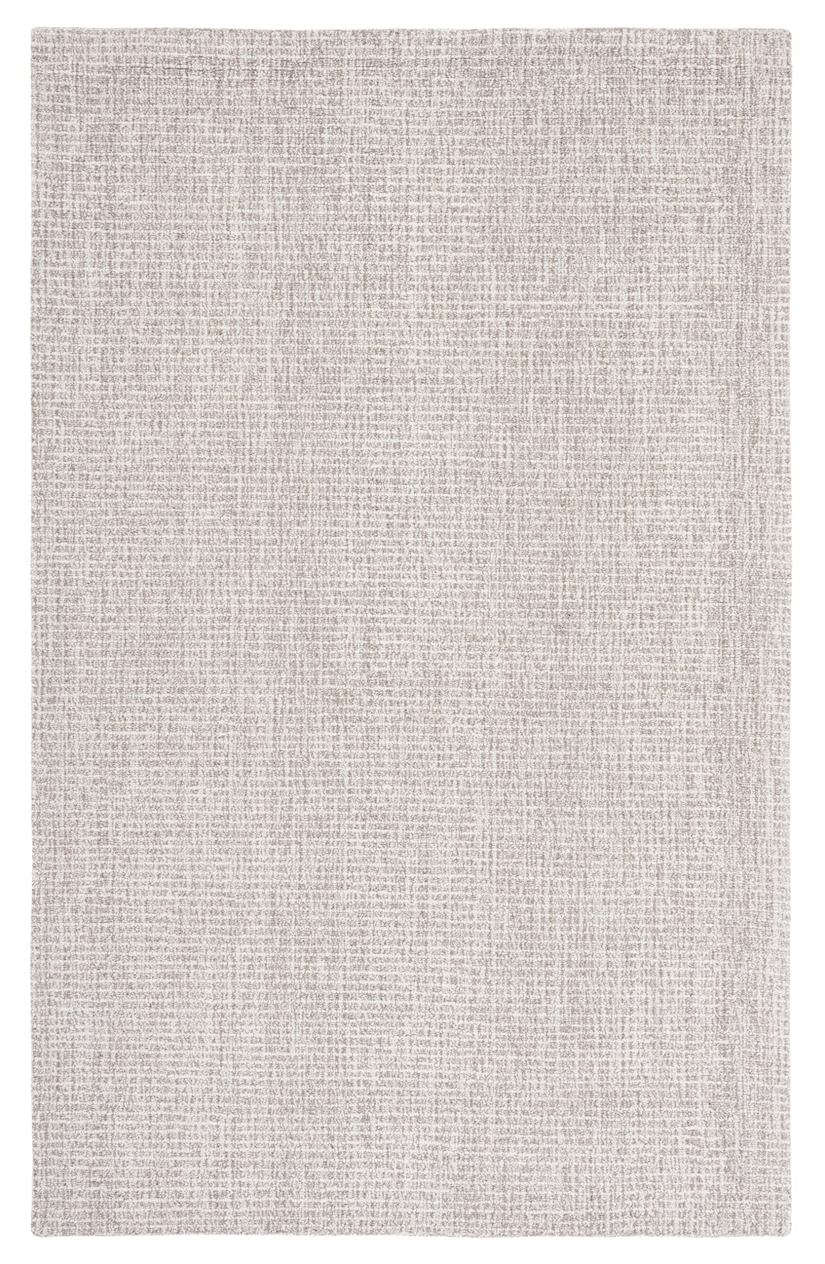 Safavieh Abstract Collection Accent Rug - 3' X 5', Ivory & Grey, Handmade Wool, Ideal For High Traffic Areas In Entryway, Living